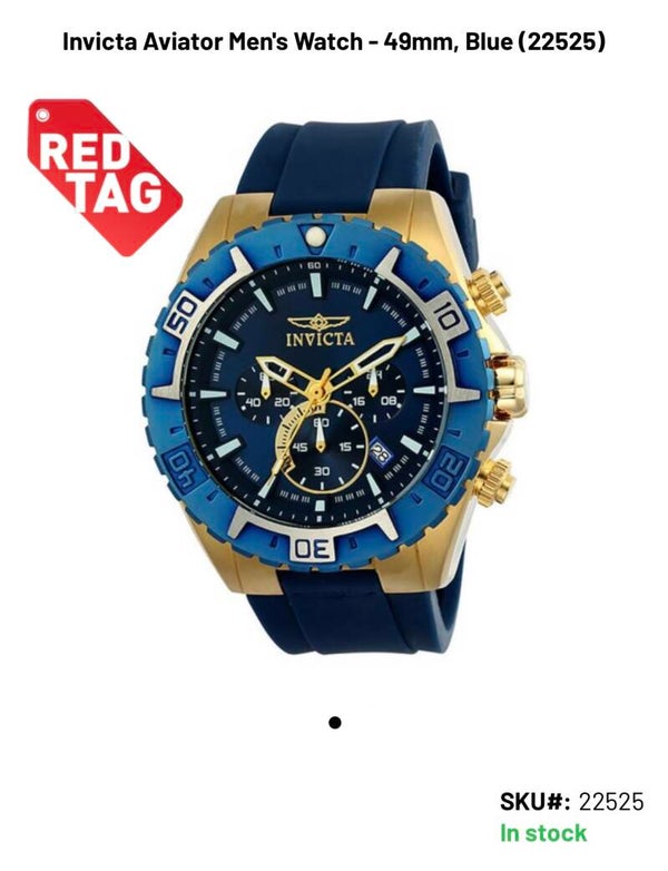 Reloj hombre invicta