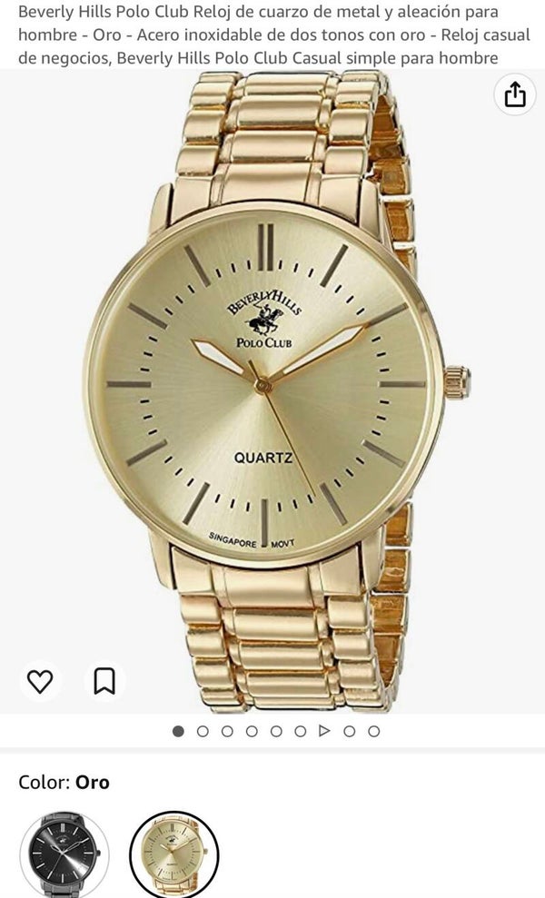 Reloj hombre ( polo)