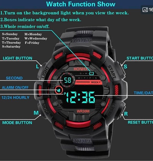 Reloj deportivo hombre