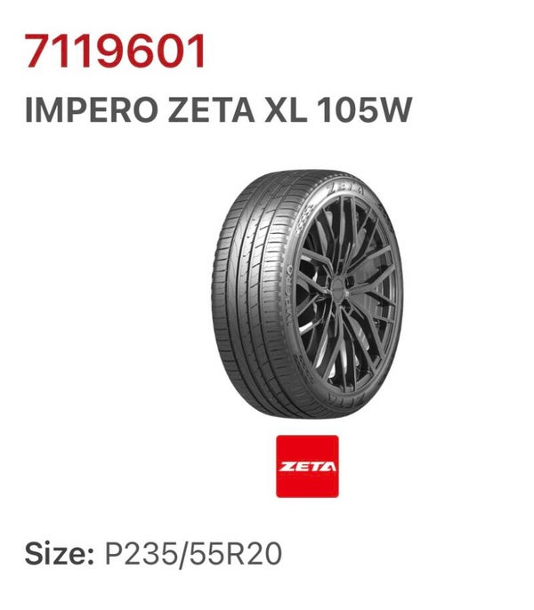 235/55/20 New tires/ gomas nuevas