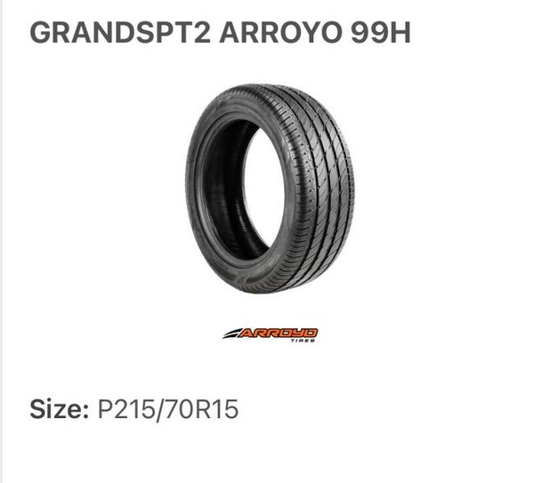 New tires/gomas nuevas 215/70/15