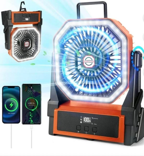 Ventilador recargable