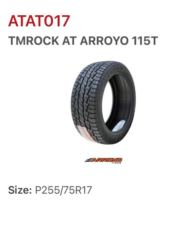 New tires  ( 255/75/17 )