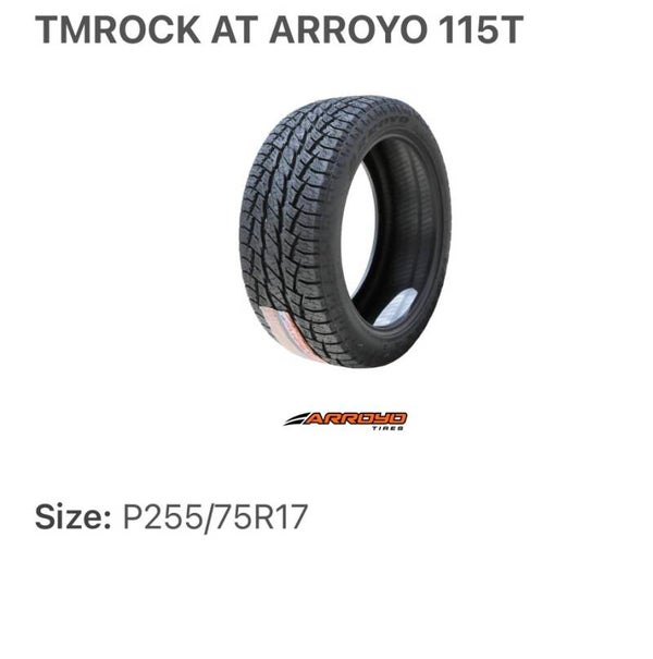 New tire 255/75/17