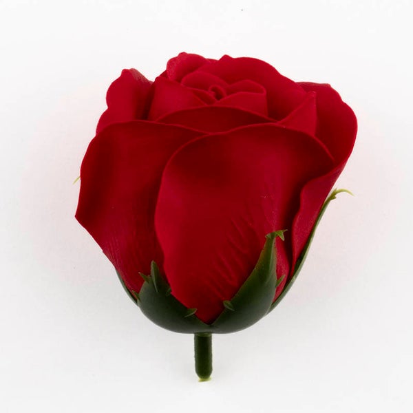 Zeepbloem roos rood