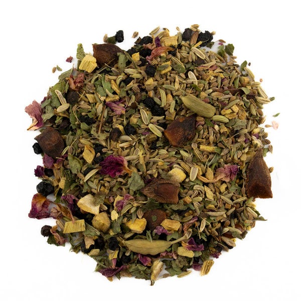 Steun in de rug thee