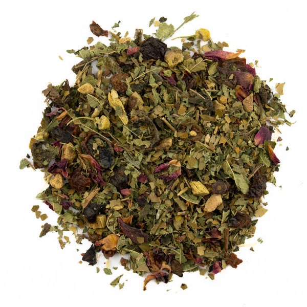 Weegschaal strijder thee