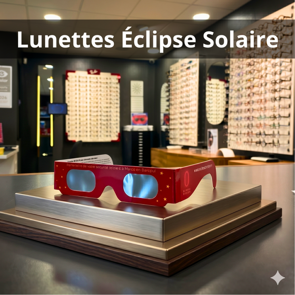 Lunettes Éclipse Solaire Haute Protection – Modèle "Totality"
