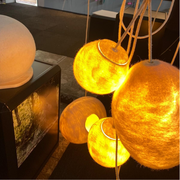 RESERVEER handgemaakte vilten lampen & maatwerk (planning mei)