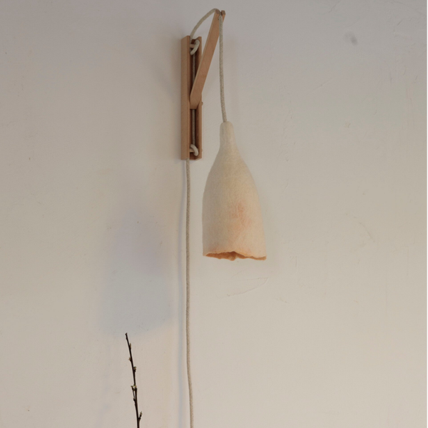 Wollen hanglamp Jente | wol in zijn zachtste vorm