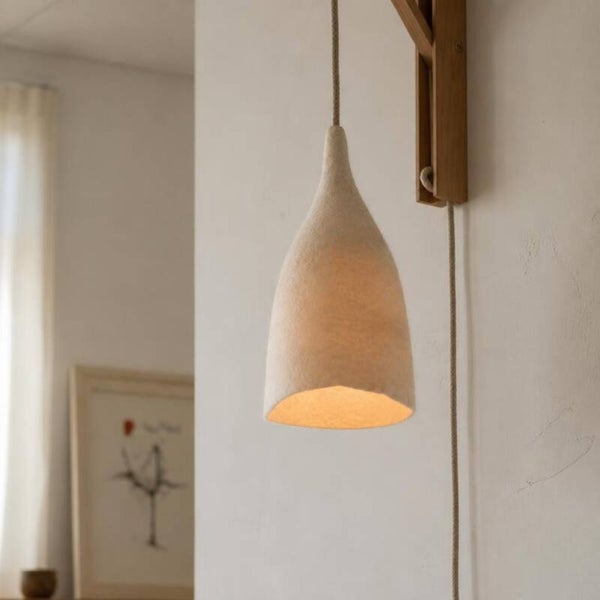 Wollen hanglamp Jente | wol in zijn zachtste vorm