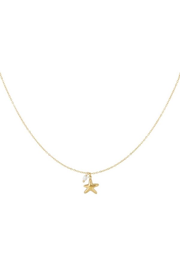 sea star pearl ketting