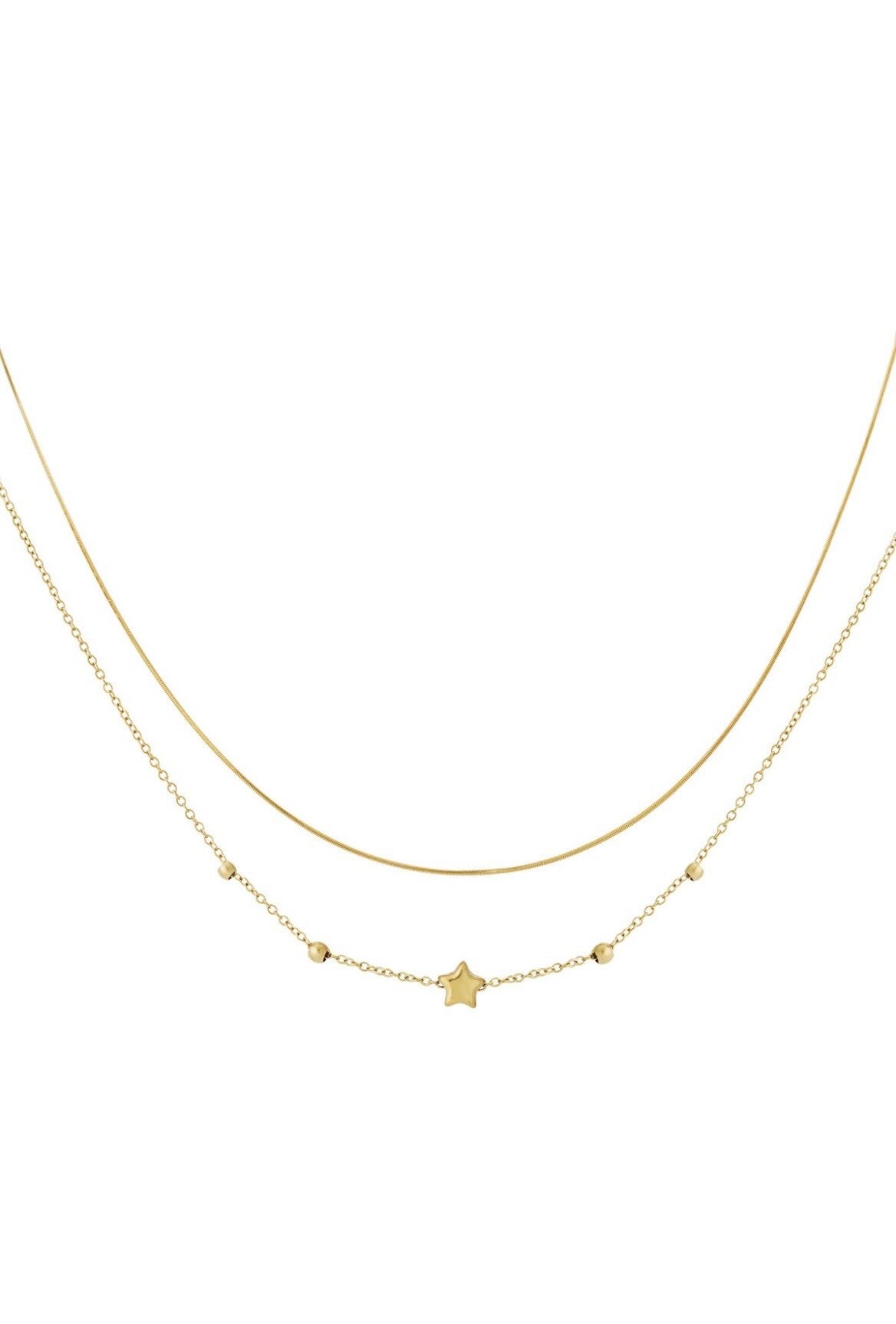 double star ketting
