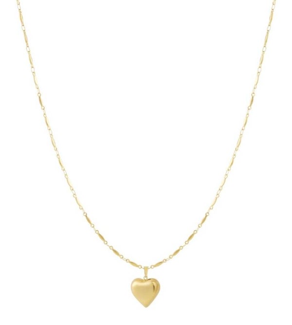 long heart ketting