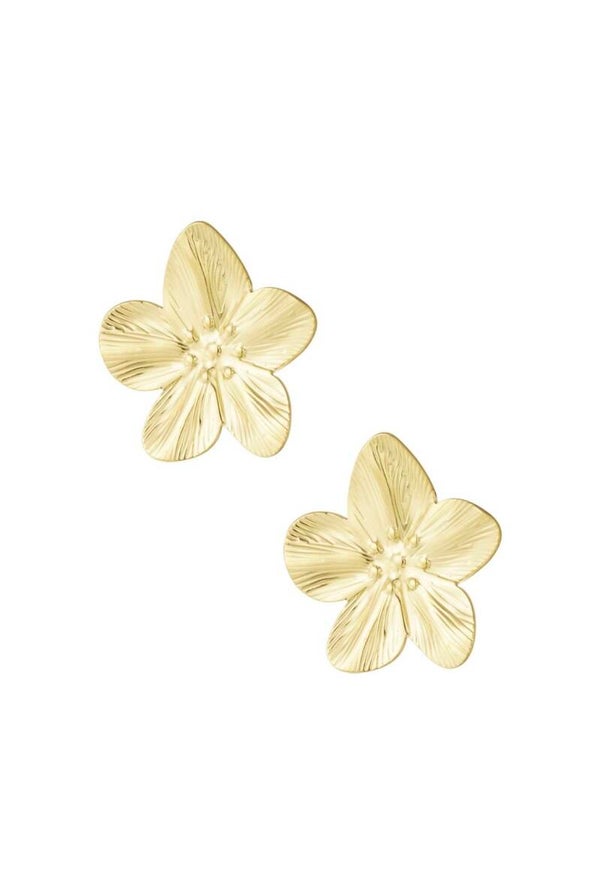 tropical flower oorbellen