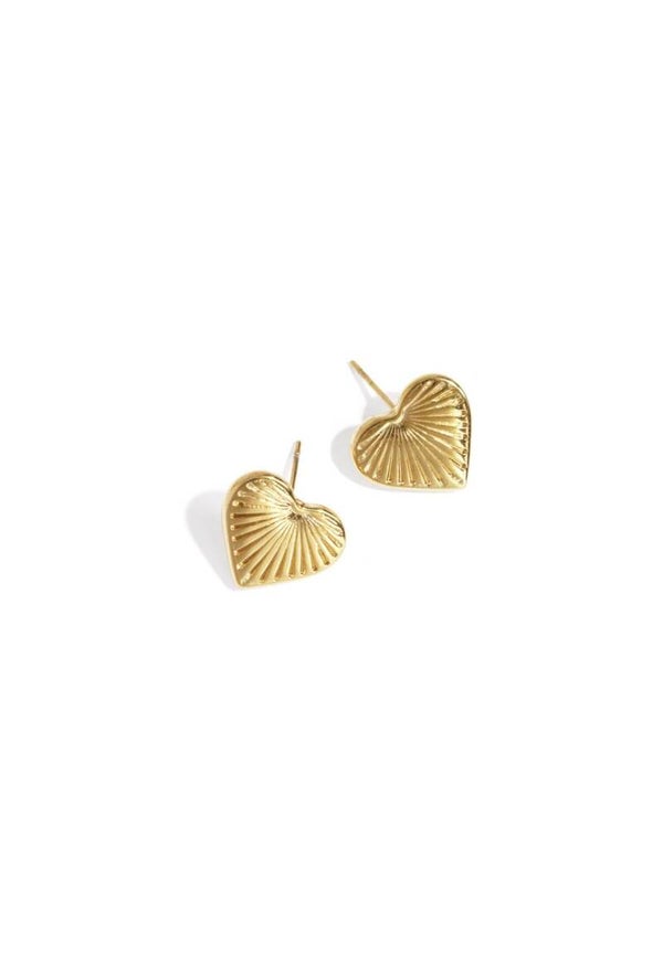 heart studs