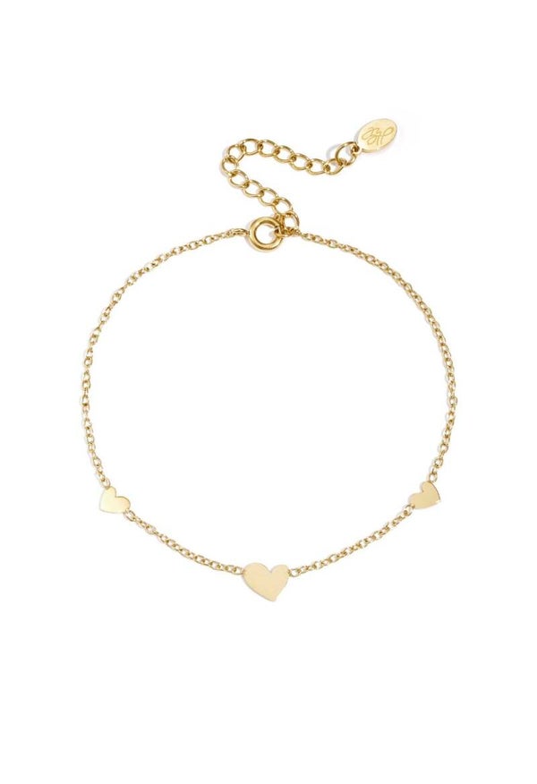 triple heart armband