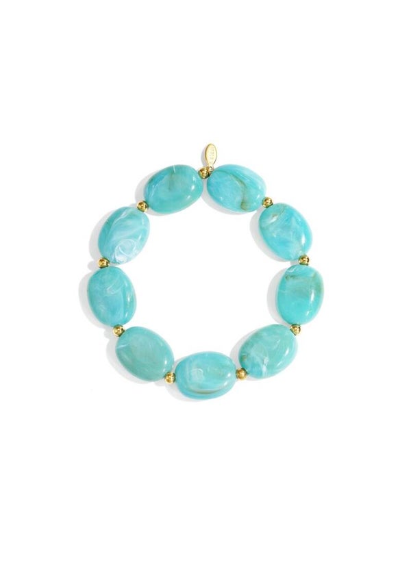 kralenarmband turquoise