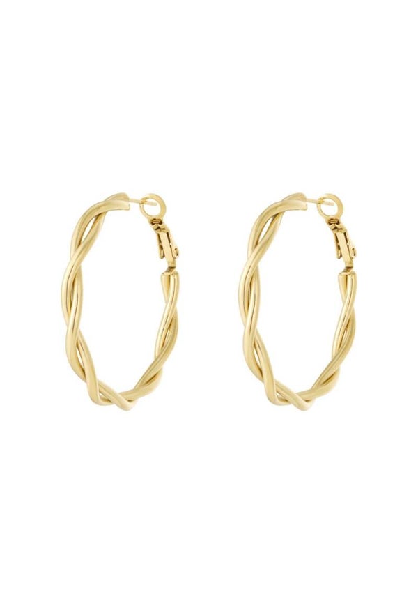twisted hoops