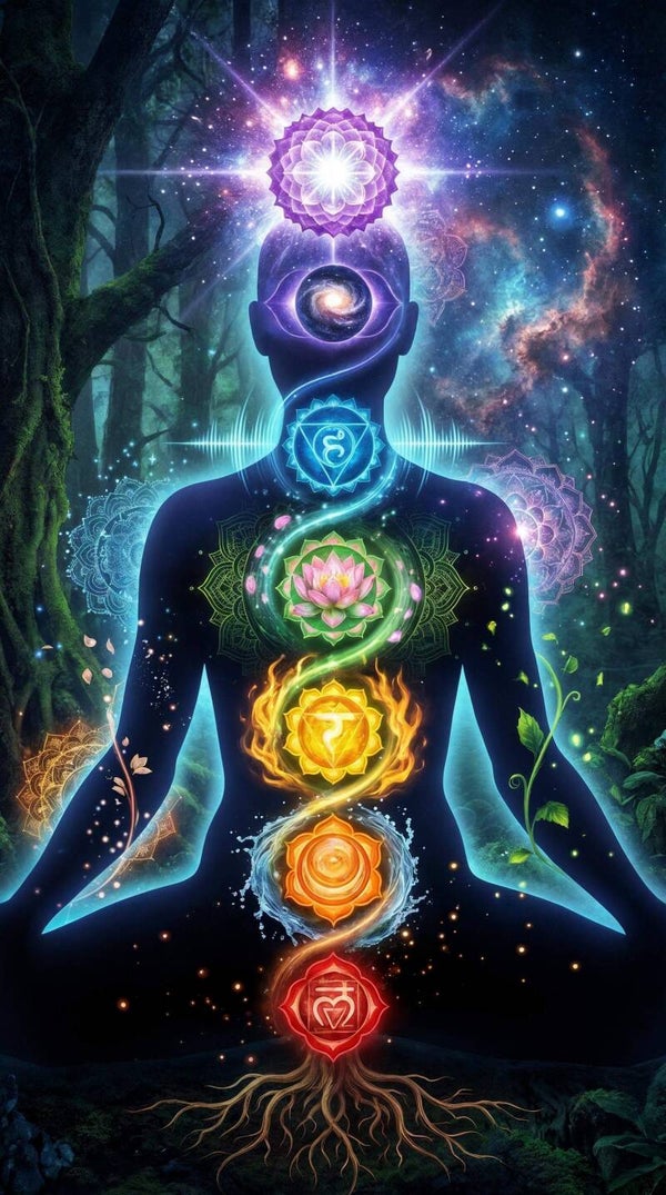 Travail sur les chakras
