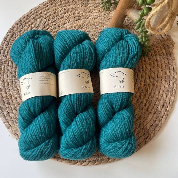 Solina, Naturfasern 100% natuurlijke wol, 3 strengen