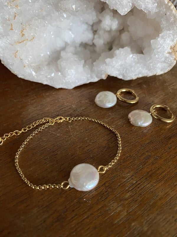 Click & Switch - Pearl Coin - Gold