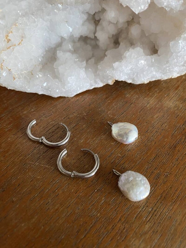 Refill Click & Switch - Pearl Coin - Silver