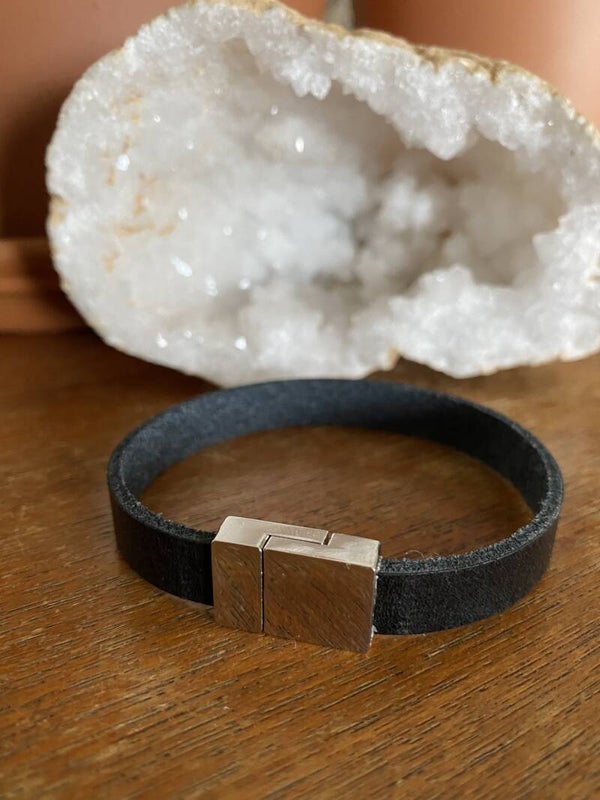Leather Bracelet - Black
