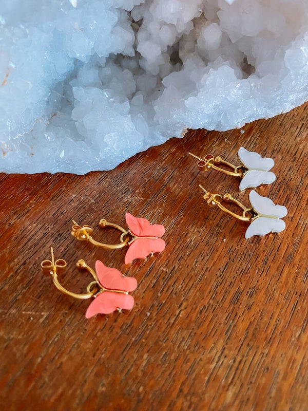 Butterfly Earrings - Gold