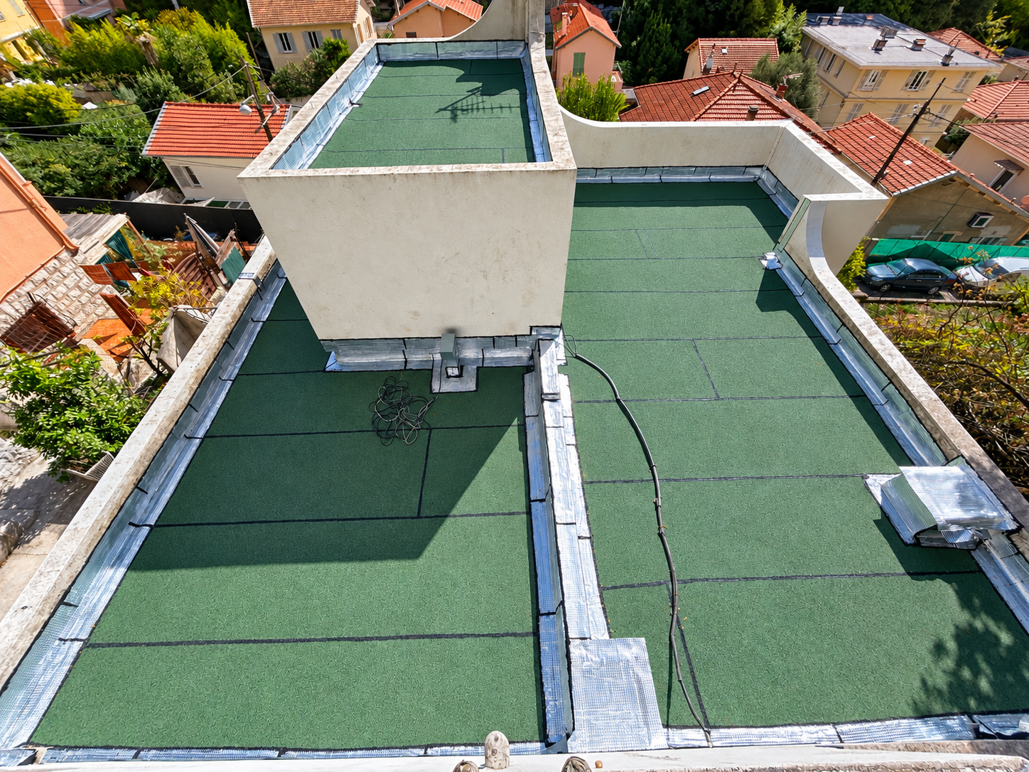 Membrane d'étanchéité après travaux