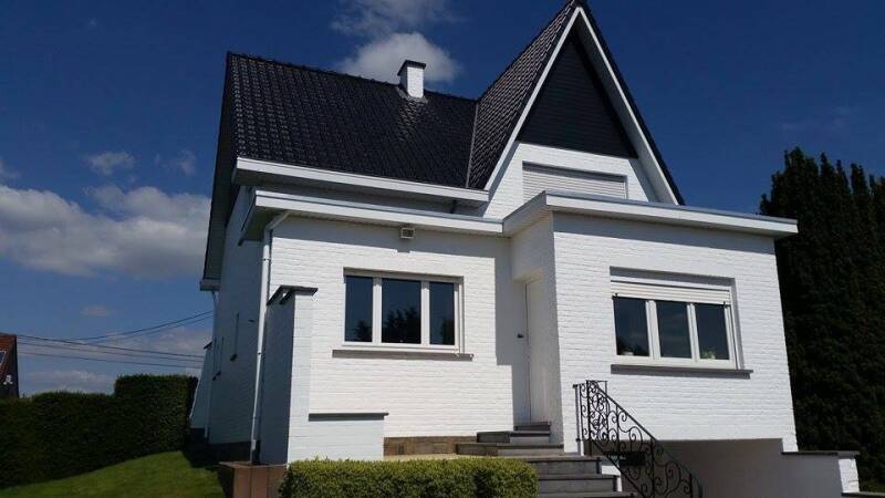 gevel schilderen Lubbeek