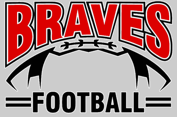 Braves Football Tee