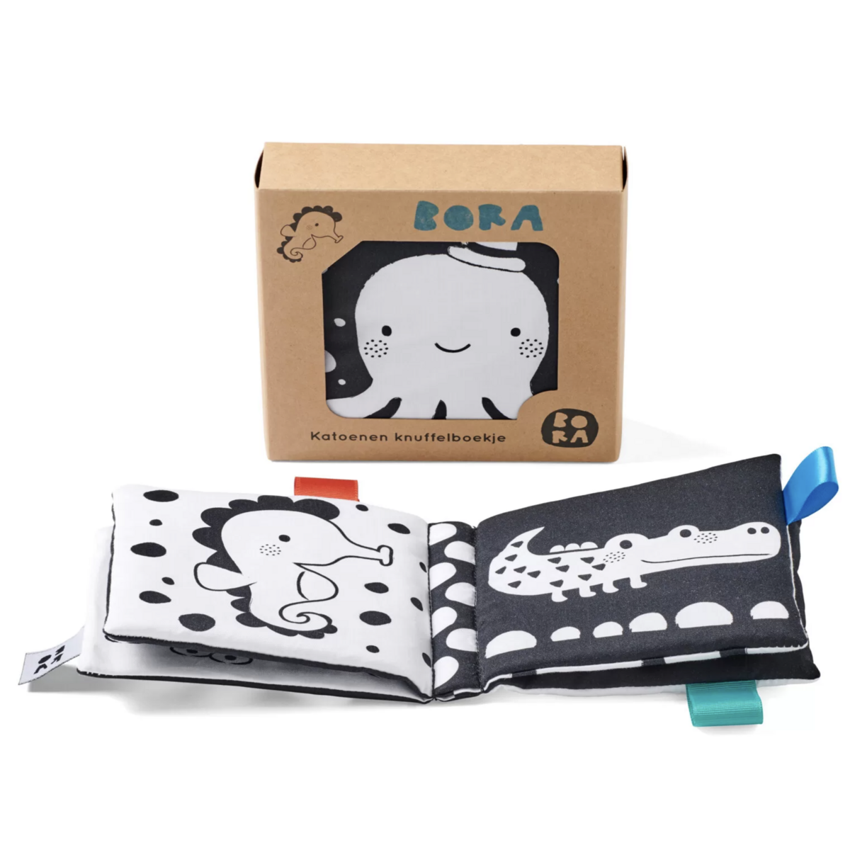 Fabric book - In the water