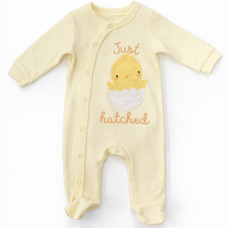 Baby All In One “Just Hatched” Sleepsuit