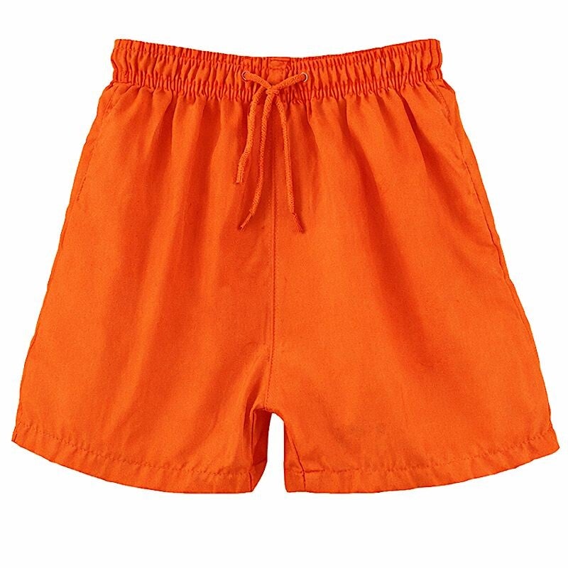 orange swim trunks
