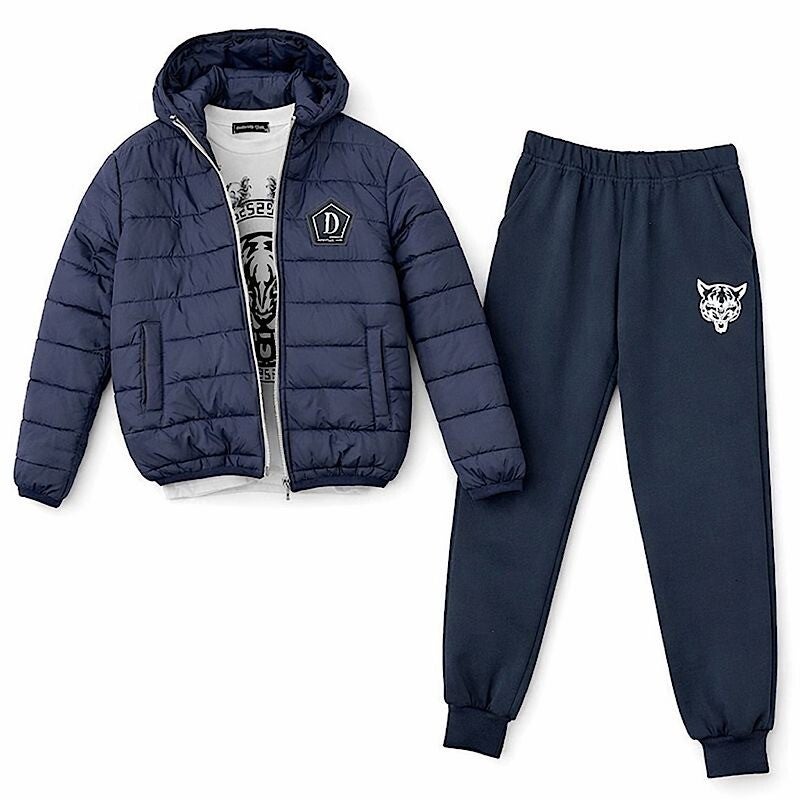 Boys Navy 3pc Jacket Set preorder