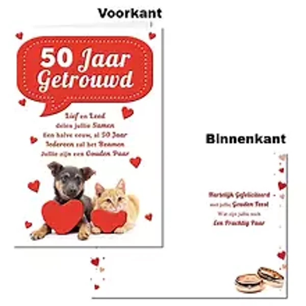 wenskaart jubileum