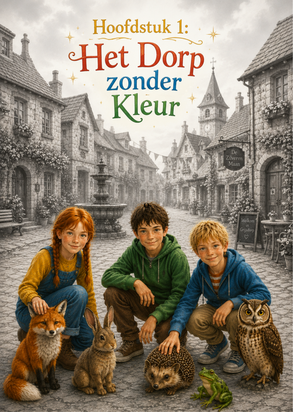 Amelie en het Dorp zonder Kleur