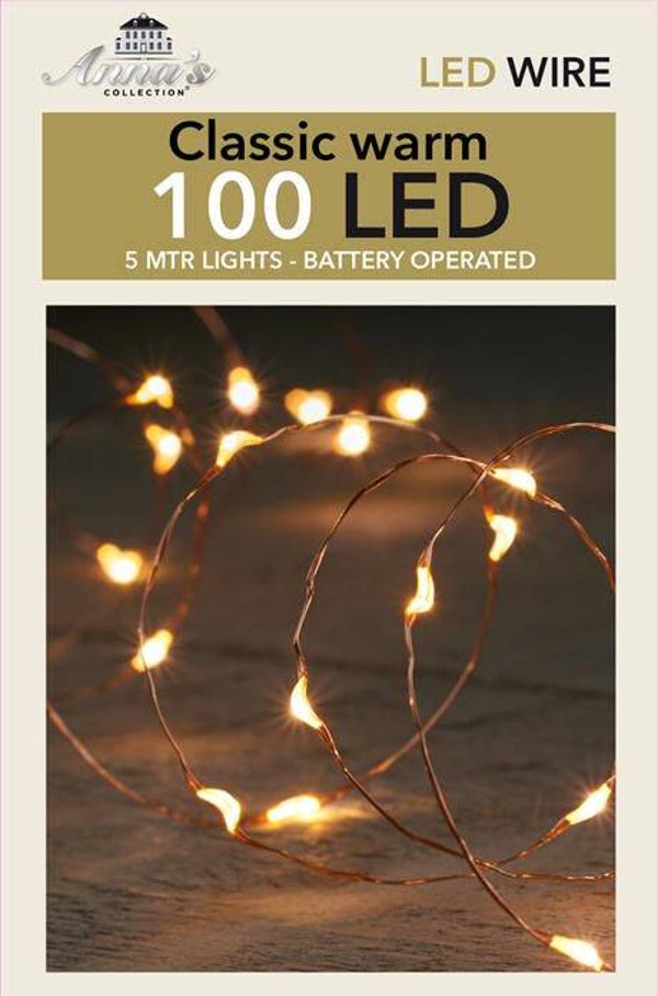 LED indoor koperdraad 100l/5meter