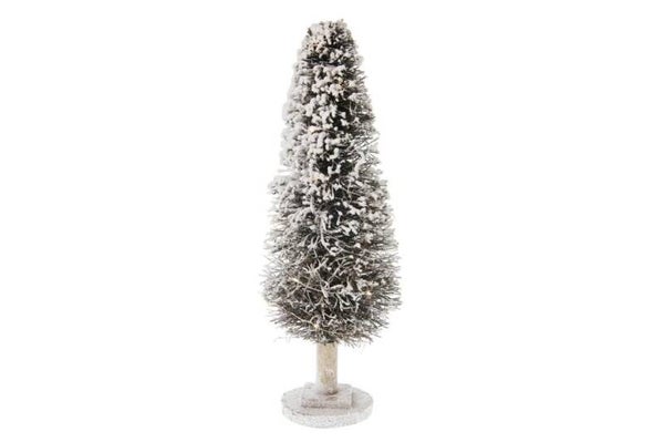 kerstboom met verlichting (excl 2xAAbatterij) 15x50 cm of 10x30cm