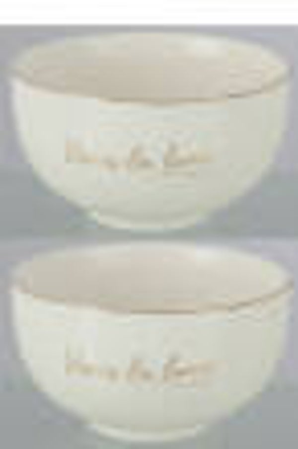 porselein kom 14x14x7.8 per 2