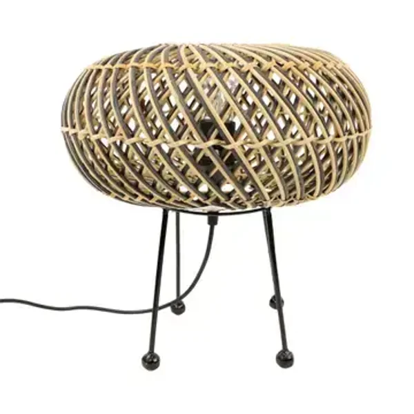 tafellamp rotan Solana staand