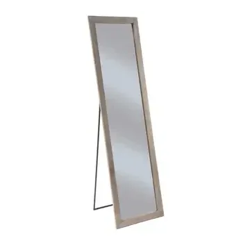 houten vloerspiegel groot