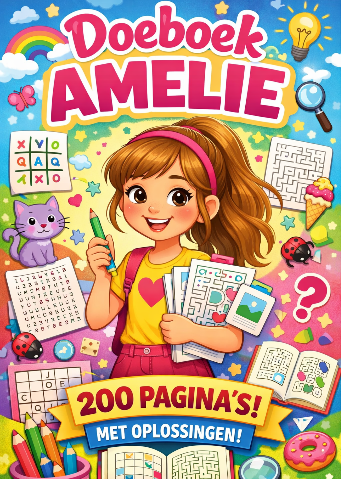 Vakantieboek - doeboek Amelie