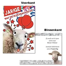 wenskaart verjaardag