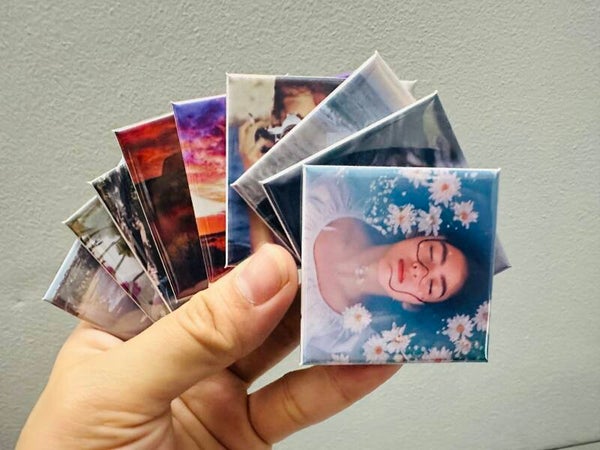 9 pcs Photo Magnet