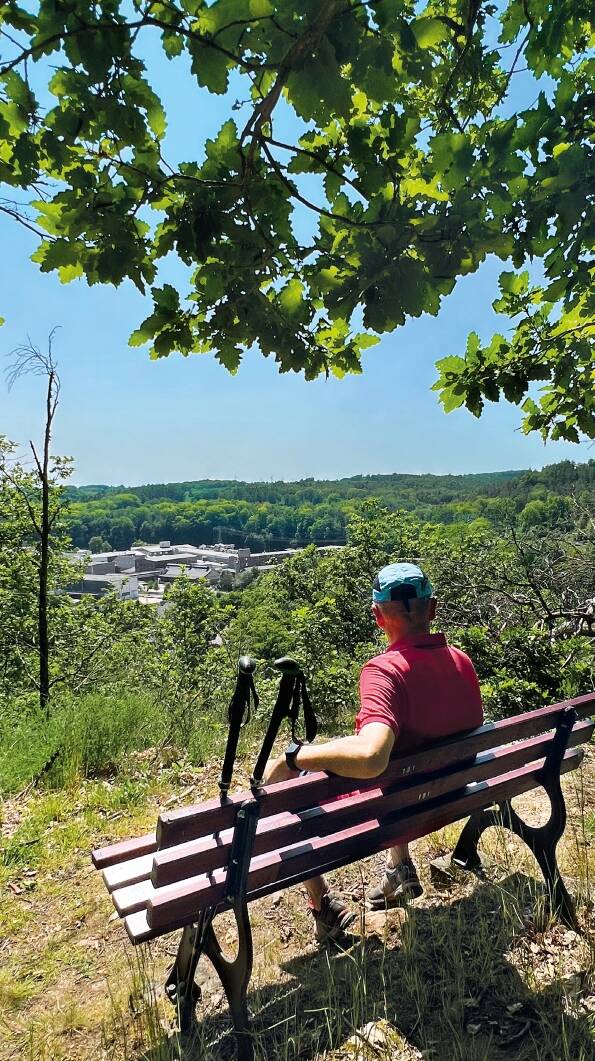 Blick vm Katzenberg über Kriebethal
