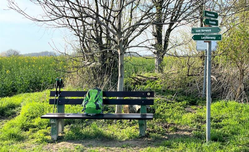 Kreuzung Leichenweg Vorwerk