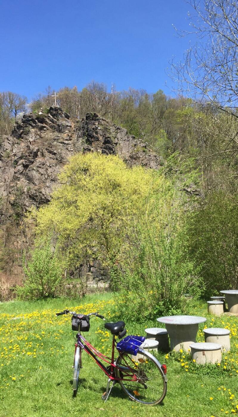 Spitzberg mit Kreurfelsen