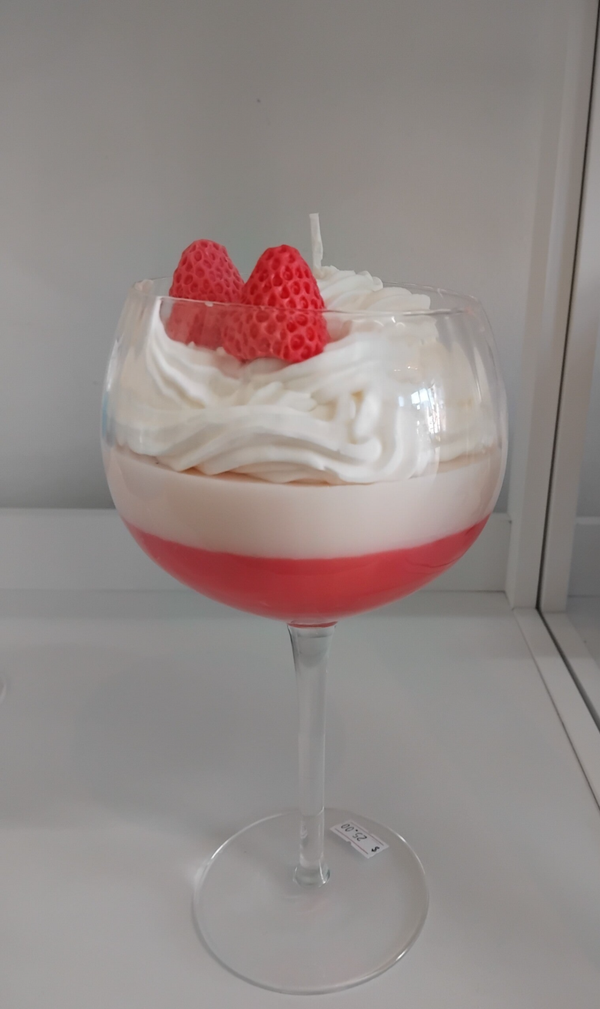 Strawberry Sundae Candle